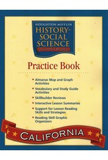 Houghton Mifflin Social Studies California: Practice Book Consumable Level 4