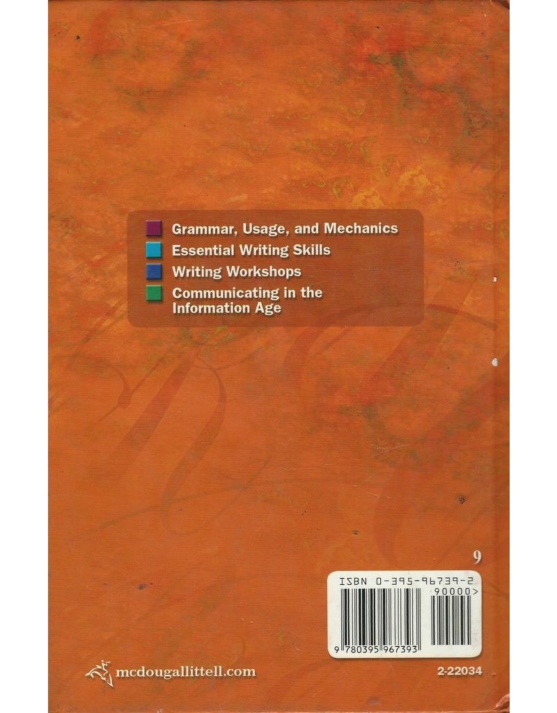 Mcdougal Littell Language Network: Student Edition Grade 9