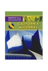 Algebra 1 - California Edition (Prentice Hall Mathematics)