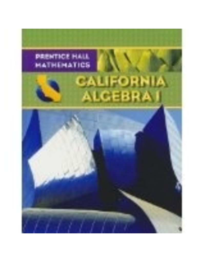 Algebra 1 - California Edition (Prentice Hall Mathematics)