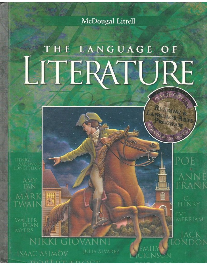 Mcdougal Littell Language Of Literature California: Student Edition Grade 8