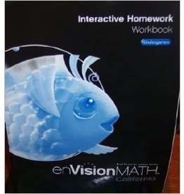 Envision Math Interactive Homework Workbook Grade K (California)