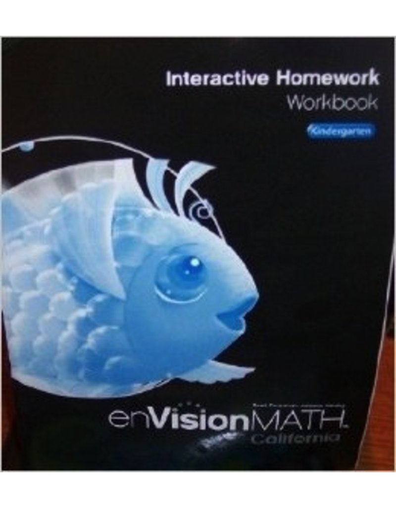 Envision Math Interactive Homework Workbook Grade K (California)
