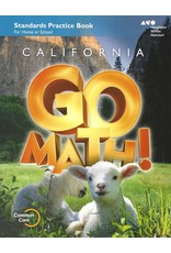 Houghton Mifflin Harcourt Go Math! California: Practice Workbook Grade K