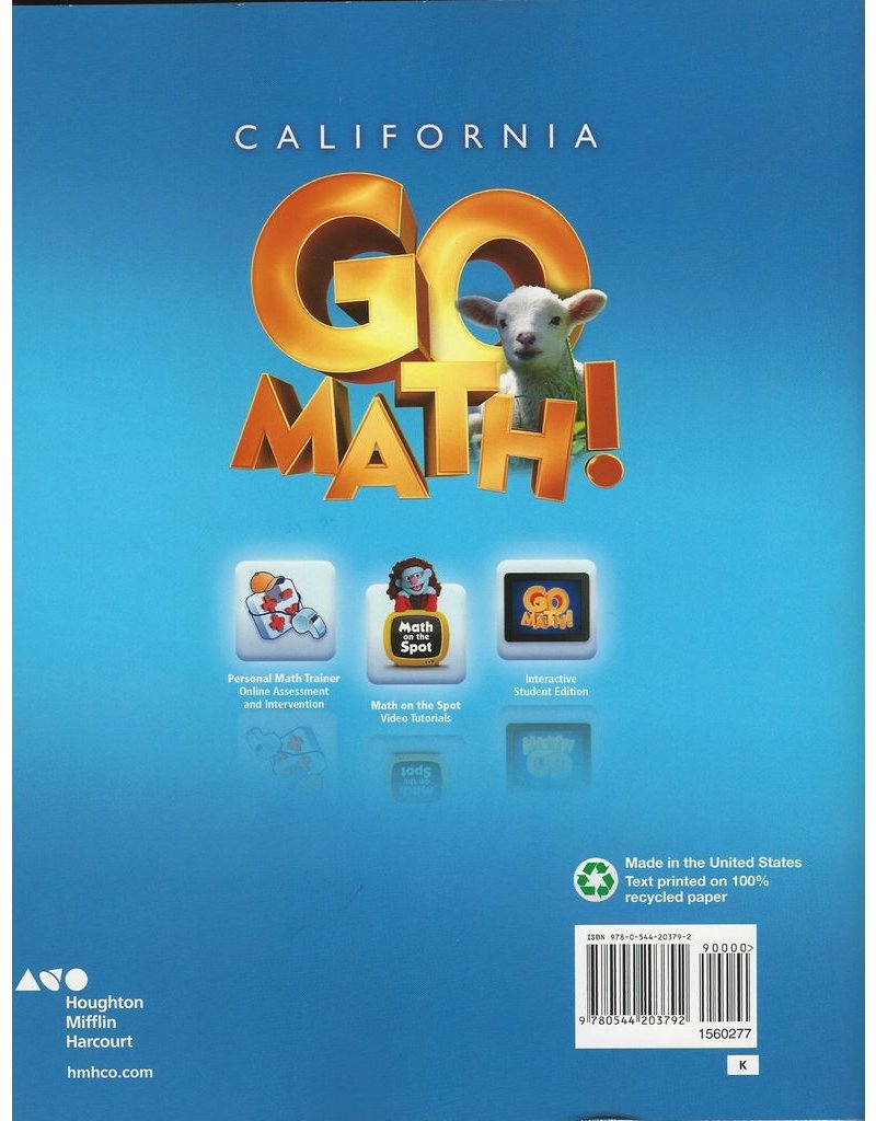houghton-mifflin-harcourt-go-math-california-student-edition-grade-k-2015-j-c-books
