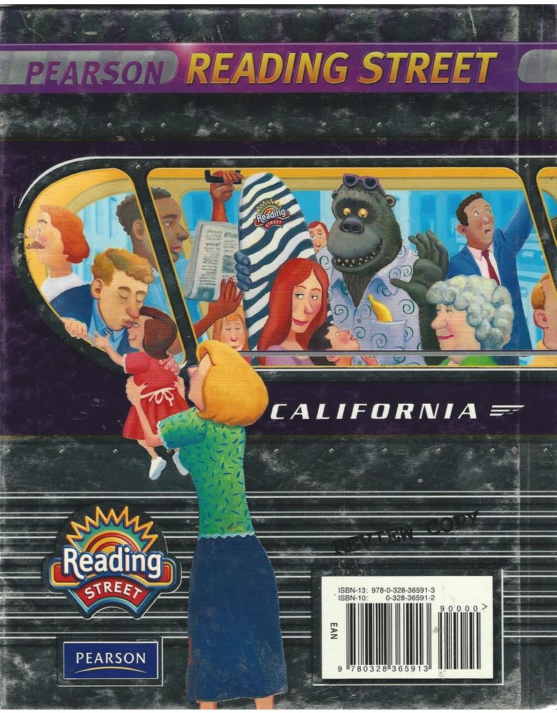 Pearson Reading Street California Textbook Grade 3.1