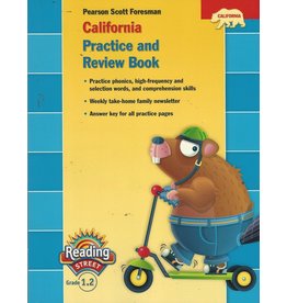 California Practice and Review Book, Reading Street, Grade 1.2