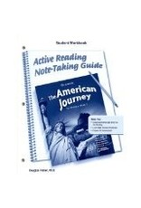 The American Journey To World War 1, Active Reading Note-Taking Guide, Student Workbook