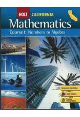 Holt Mathematics: Course 1 California Student Edition