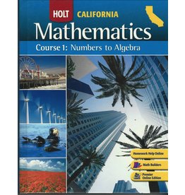 Holt Mathematics: Course 1 California Student Edition