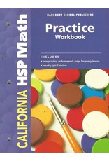 Hsp Math California: Practice Workbook Student Edition Grade 1