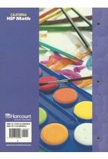 Hsp Math California: Practice Workbook Student Edition Grade 1