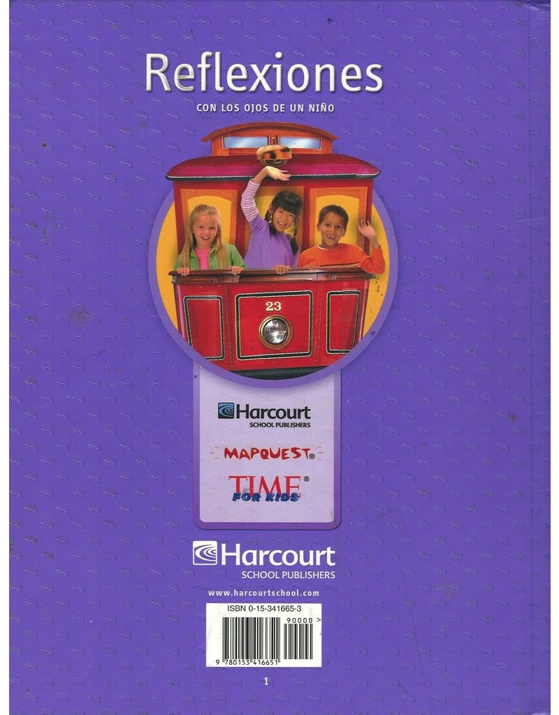 Harcourt School Publishers Reflexiones California: Student Edition Grade 1 Rflx 2007 (Reflexiones 07) (Spanish Edition)