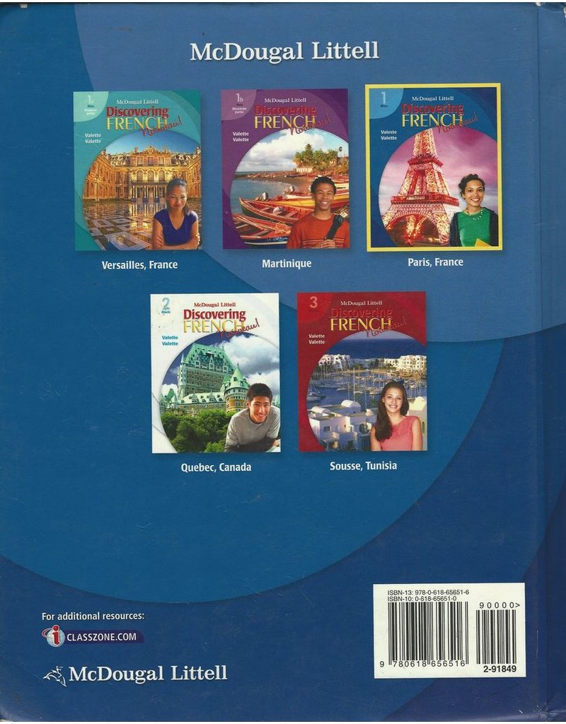 Discovering French, Nouveau!: Student Edition Level 1 2007