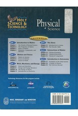 Physical Science: California Edition