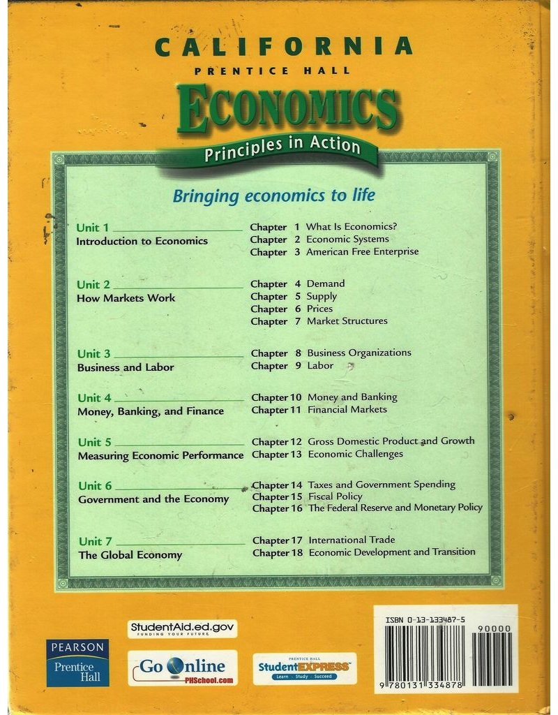 Economics: Principles In Action, California Edition