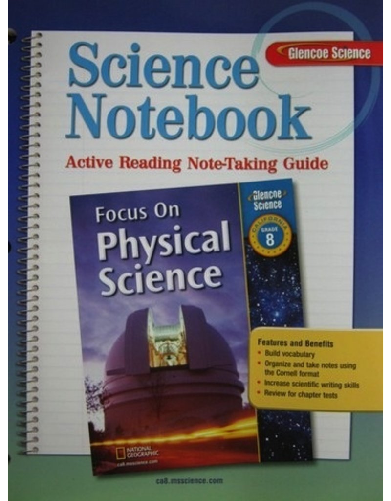 Science Notebook Active Reading Note-Taking Guide Science Grade 8