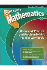 CA Mathematics - Homework Practice and Problem-Solving Workbook