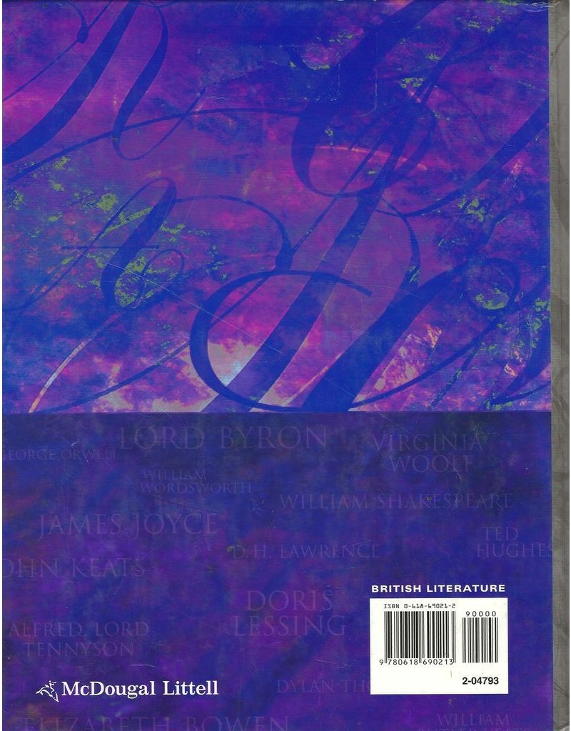 Mcdougal Littell Language Of Literature California: Student Edition Grade 12