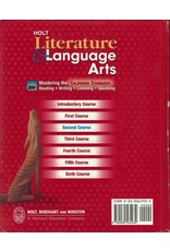 Holt Literature And Language Arts California: Student Edition Grade 8