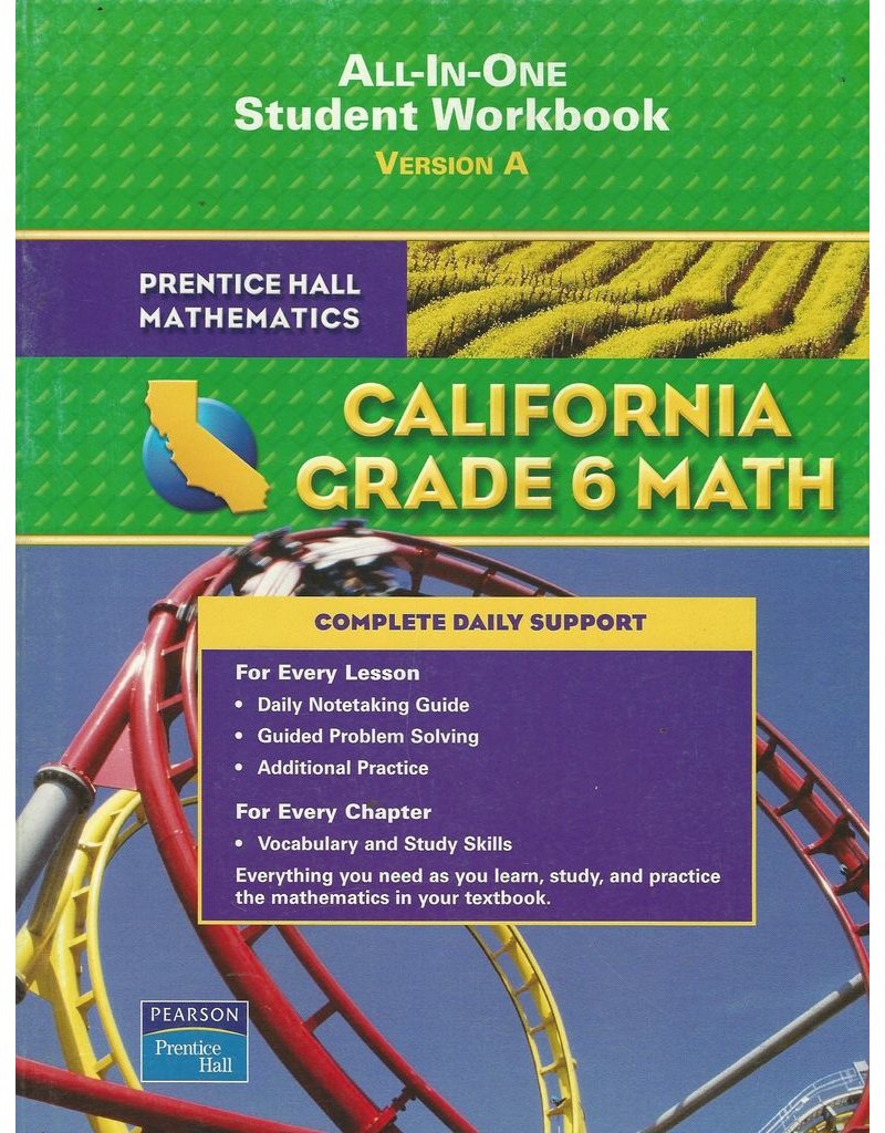Prentice Hall Mathematics California Grade 6