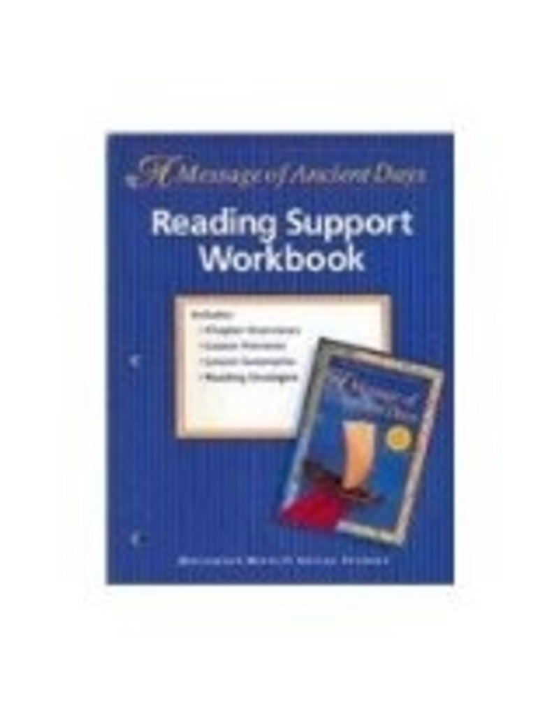 A Message Of Ancient Days - Reading Support Workbook Level 6