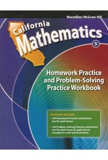 California Mathematics 5Th Grade Homework Practice And Problem-Solving Practice Workbook