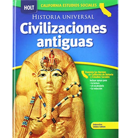 Holt World History California: Spanish Student Edition Grades 6-8 Ancient Civilizations 2006