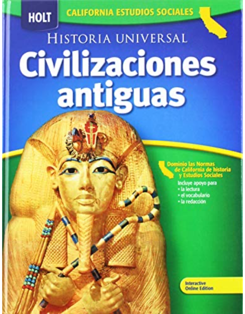 Holt World History California: Spanish Student Edition Grades 6-8 Ancient Civilizations 2006