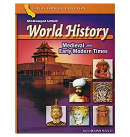 Holt World History California: Spanish Student Edition Grades 6-8 Medieval Times 2006