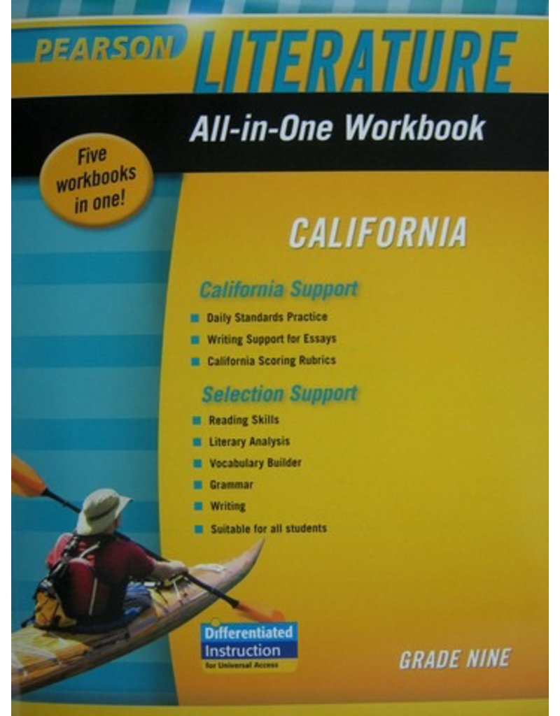 Literature All-In-One Workbook California Grade 9