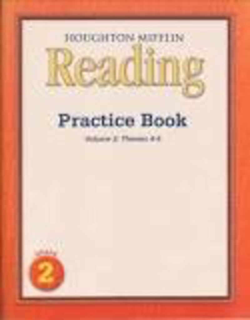 Houghton Mifflin Medallions California: Practice Book Consumable Volume 2 Grade 2