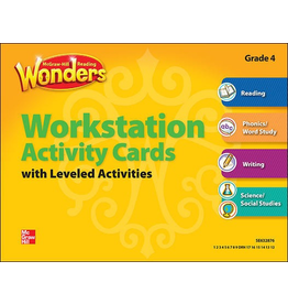Wonders : Workstation Activity Cards Grade 4