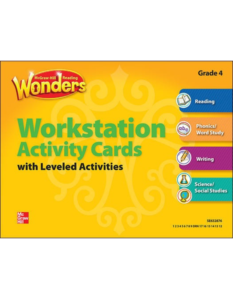 Wonders : Workstation Activity Cards Grade 4