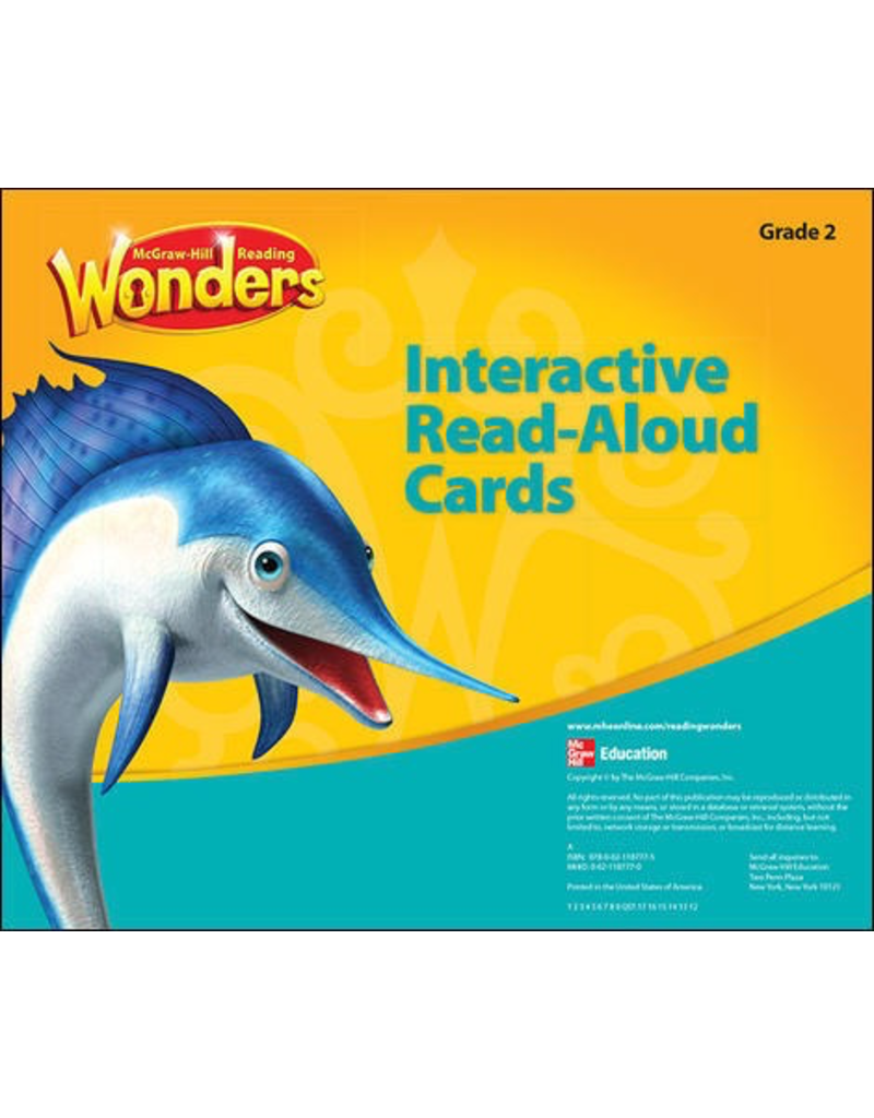 Reading Wonders, Grade 2, Interactive Read Aloud Cards Grade 2