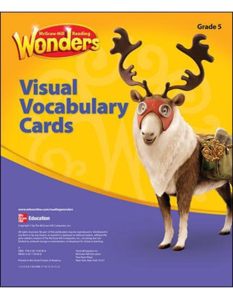 Wonders: Visual Vovabulary Cards Grades 5