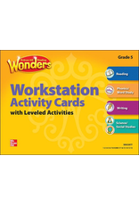 Wonders : Workstation Activity Cards Grade 5