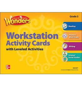 Wonders : Workstation Activity Cards Grade 5