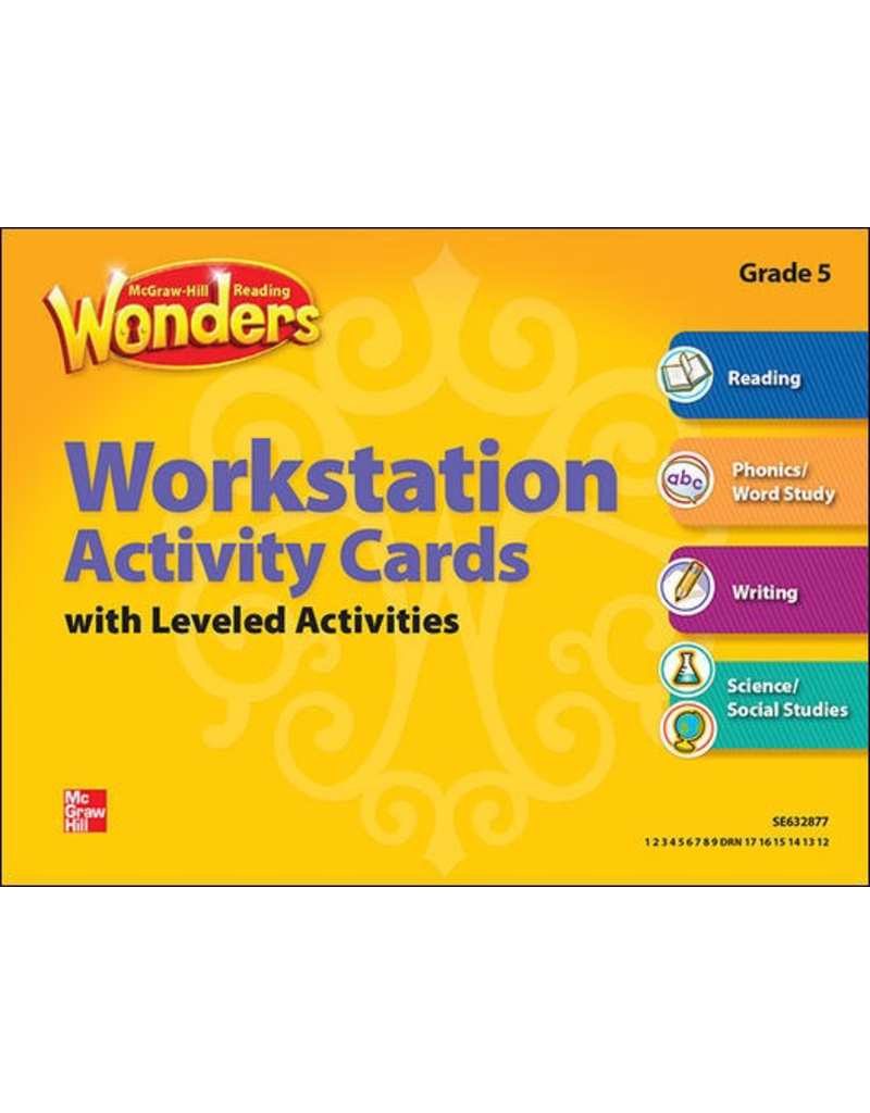 Wonders : Workstation Activity Cards Grade 5
