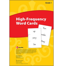 Reading Wonders, Grade 1, High Frequency Word Cards