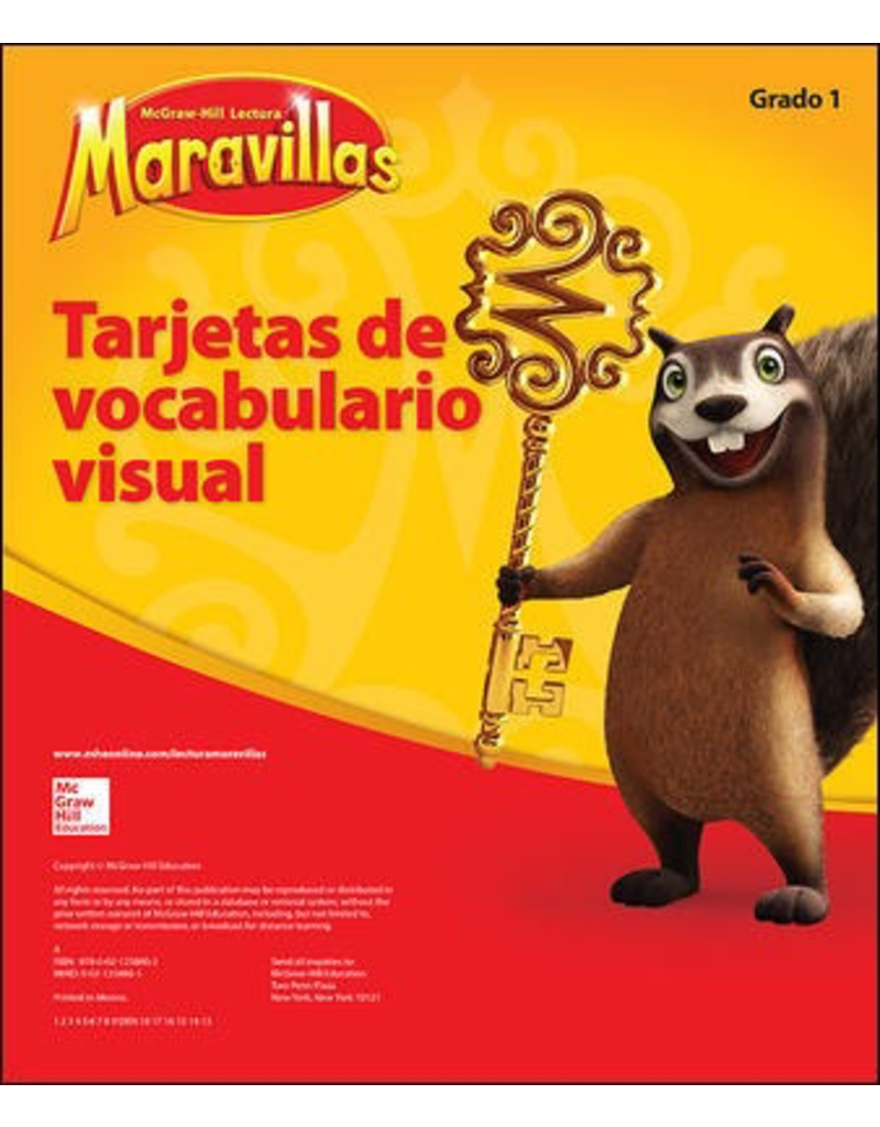 Lectura Maravillas, Grade 1, Visual Vocabulary Cards