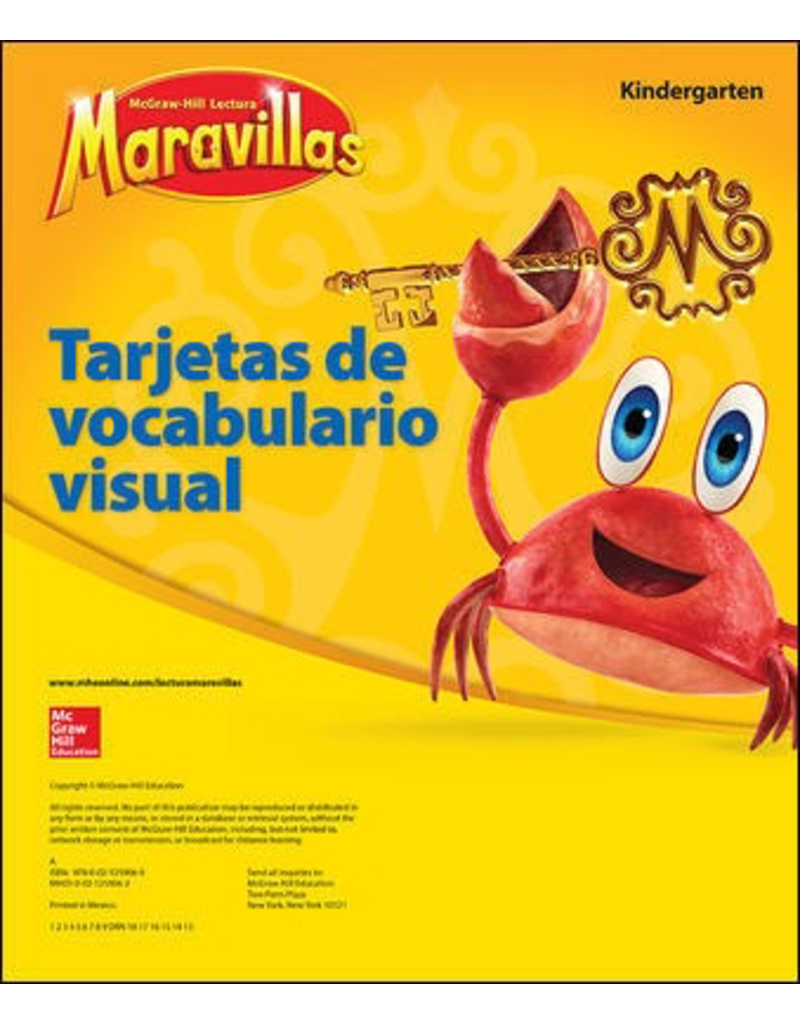 Lectura Maravillas, Grade K, Visual Vocabulary Cards