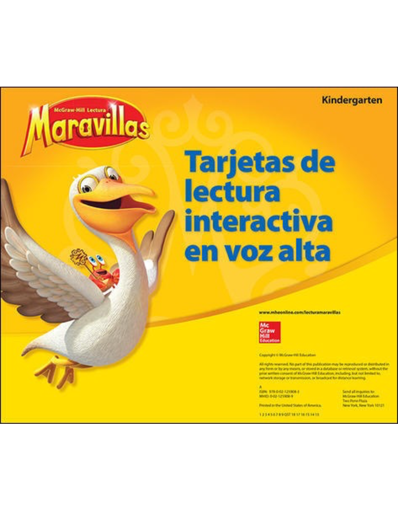Lectura Maravillas, Grade K, Interactive Read-Aloud Cards