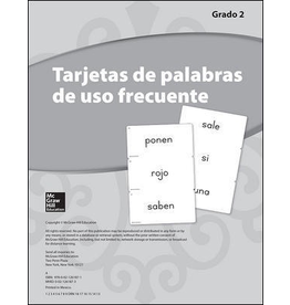 Lectura Maravillas, Grade 2, High-Frequency Word Cards
