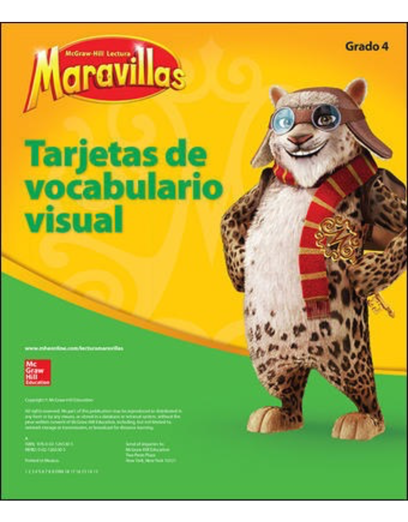 Lectura Maravillas, Grade 4, Visual Vocabulary Cards