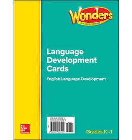 Wonders for English Learners Grades K-1 Language Development Cards