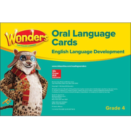 Wonders for English Learners Grade 4 Oral Language Cards
