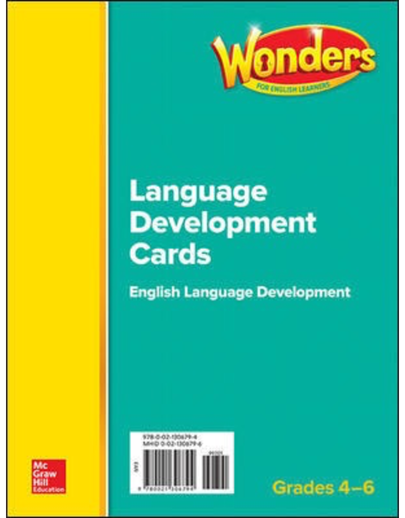 Wonders: Language Development Cards Grade 4 - 6