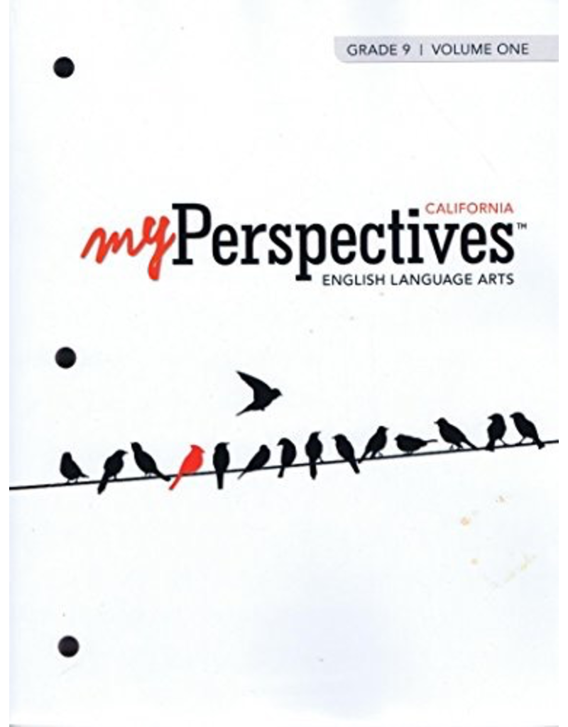 My Perspective California English Language Art Grade 9 Volume 1 and Volume 2 set