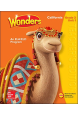 Wonders CA An ELA/ELA Program Grade 3 Unit 1